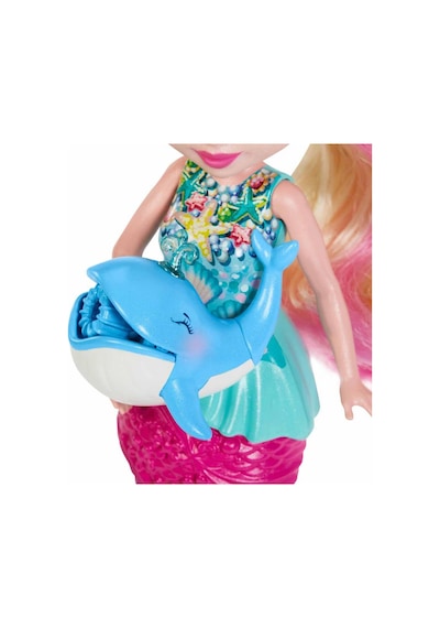 Krallığı Bncuk Yapan Deniz Kızı Atlantia Bebek 17 Cm Ve Yunus Figürü, 3 Yaş Ve Üzeri Hft24
