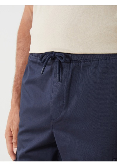 Lcw Eco Lacivert Slim Fit Erkek Kargo Pantolon