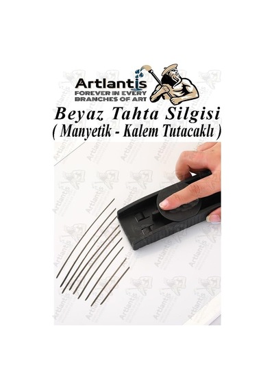 Yazı Tahta Silgisi Plastik Mıknatıslı 2 Adet Beyaz Yazı Tahtası Silgisi Manyetik Kaliteli Keçe Uçlu Silgi Okul S
