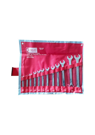 Solid 12 Parça Kombine Anahtar Seti