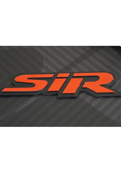 Dk Tuning Sir Bagaj Kırmızı Siyah Metal Yazı Logo Honda İle Uyuml