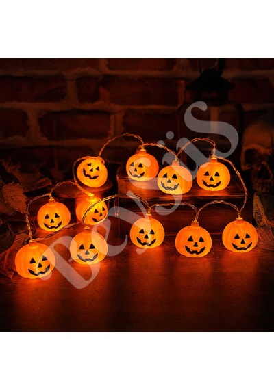Beysüs Cadılar Bayramı Halloween 10lu Balkabağı Led Işık