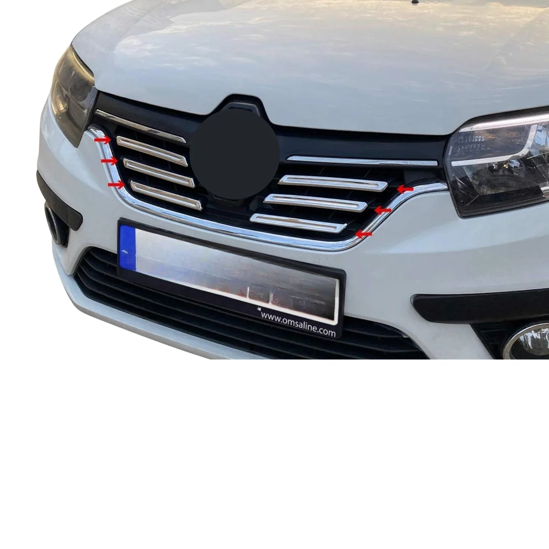 Renault Symbol Ön Panjur - Krom 6 Parça 2017 Ve Sonrası, Sd