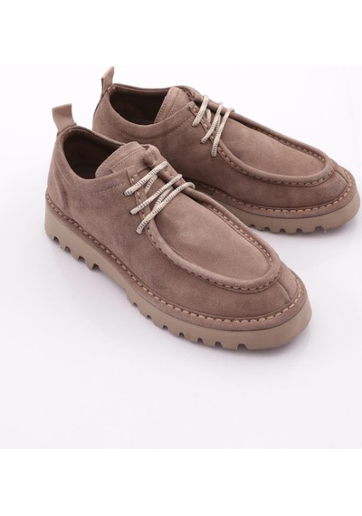Dgn 24286 Erkek Casual Ayakkabı Kum Süet