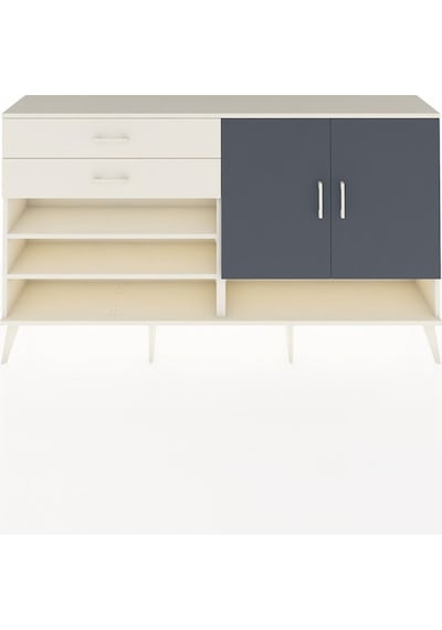 Arges Konsol 4 Raflı 2 Çekmeceli 2 Kapaklı 176x30x99 Aytaşı-antrasit/aytaşı Antrasıt/aytası - Aytası Arges Konsol 4 Raflı 2 Çekmeceli 2 Kapaklı 176x30x99 Aytaşı-antrasit/aytaşı Antrasıt/aytası - Aytası