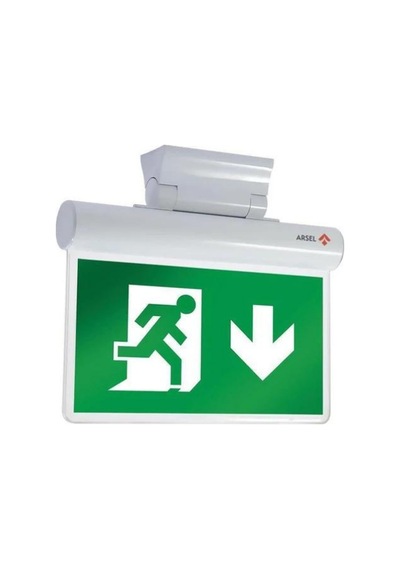 Arsel Sfs Sfs20-3-l Acil Çıkış Yönlendirme Armatürü Şebekeden Yanan 8xf Led