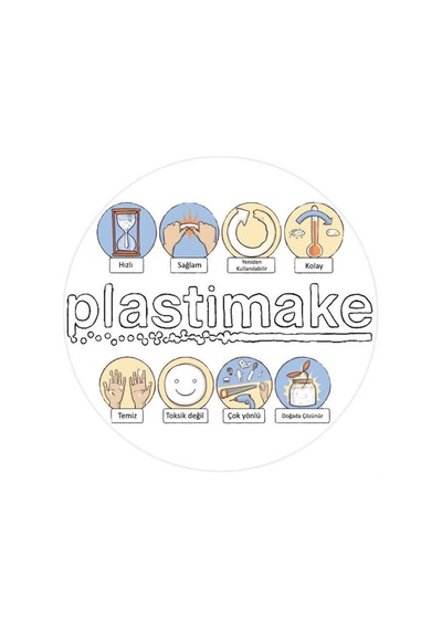 Plastimake Şekil Verilebilir Plastik, Süper Plastik 200 Gram