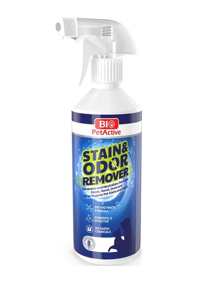 Bio Petactive Kusma Çiş Dışkı Kan Leke Çıkarıcı Koku Giderici Kedi Köpek Sprey 490 ML