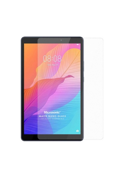Microsonic Huawei Uyumlu MatePad T8 8`` Matte Nano Glass Cam Ekran Koruyucu