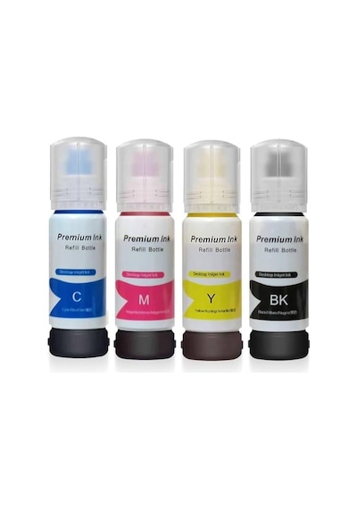 Photo Ink Ecotank L3151 İçin 4renk 1 Takım Mürekkep Diğer