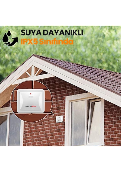 ThermoPro TX-4B İlave Dış Sensör (TP63B, TP67B, TP68B için)
