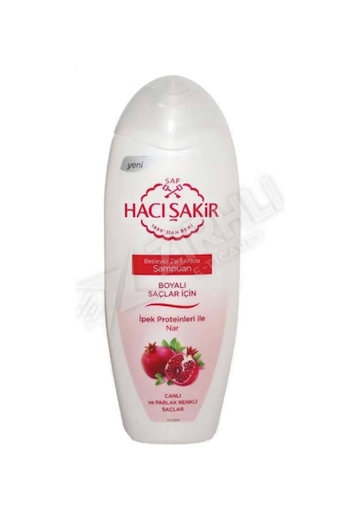 5 Adet Hacı Şakir Nar Boyalı 2n1 Şampuan 500 Ml