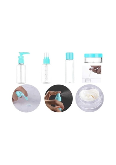 10 Parça Seyahat Sprey Ve Boş Şişe Seti - Set ıdır