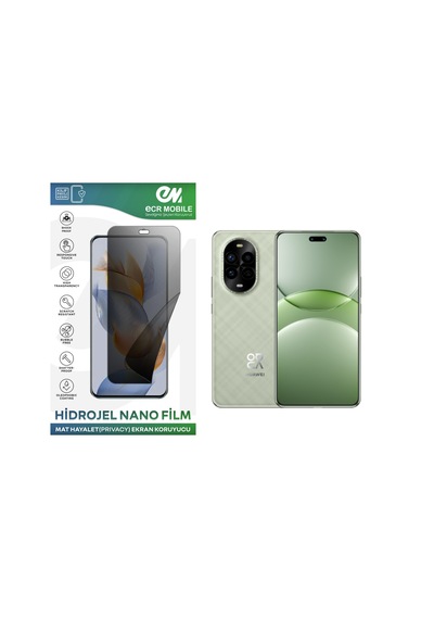 Huawei Nova 13 Pro İle Uyumlu Hidrojel Nano Ekran Koruyucu Film Hayalet Privacy