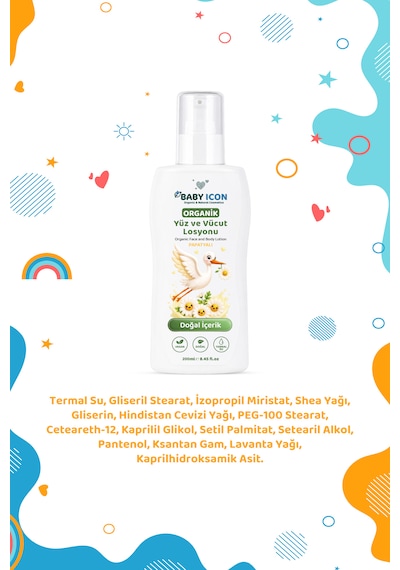 Doğal Vegan Papatyalı Yüz Ve Vücut Losyonu 200 Ml