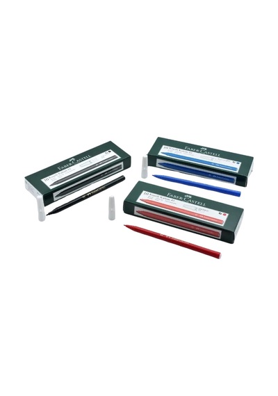 Faber Castell Keçeli Kalem 10 Adet Siyah