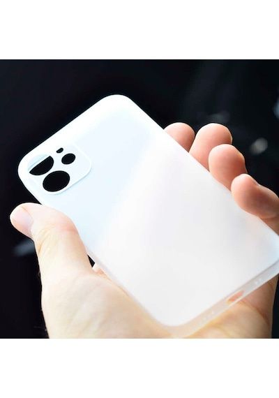 Apple Uyumlu iPhone 12 Kılıf Zore Eko Pp Kapak-Saks Mavi