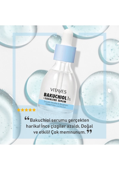 Vitayes Retinol Alternatifi Bakuchiol Serum 30 ML