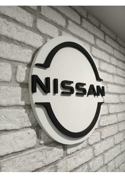 Nissan Logo 50x50 Nissan Araç Logo Nissan Marka Logo Nissan 3d Logo