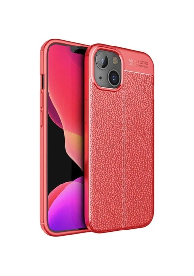 Apple Uyumlu iPhone 13 Mini Kılıf Zore Niss Silikon Kapak Kırmızı