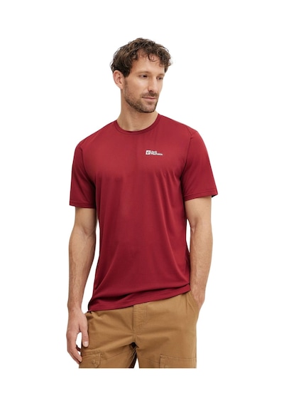 Jack Wolfskın Jack Wolfskin Delgami S S Erkek Kırmızı Tişört 2511 Bordo