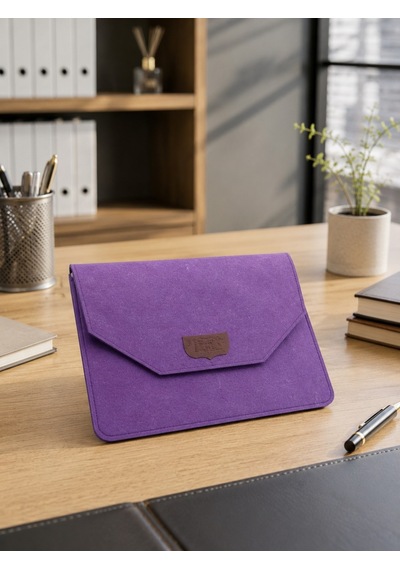 Newfull Doly Case 13 Inç Laptop / Notebook Kılıf Çantası Mor