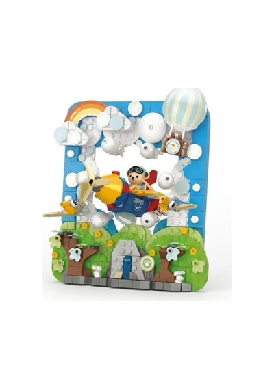 P881504 Panlos Kaptan Teddy 425 Parça Block Oyuncak