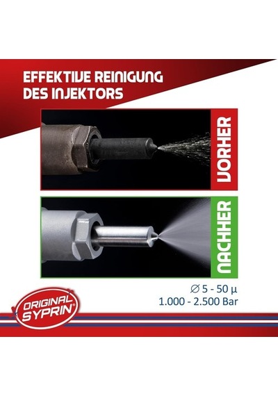 Syprin  Dizel Katkısı 250ml, Yakıt Sistemi Ve Enjektör Temizleyici, Performans Artırır