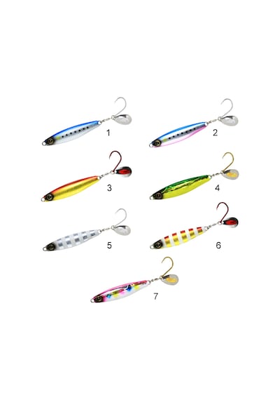 Hayabusa Fs 437 Jack Eye Sawara Cast Spin 40gr Light Jig Suni Yem