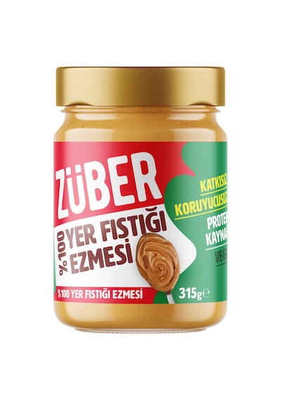 Züber %100 Fıstık Ezmesi 315g