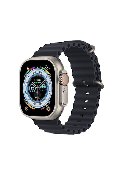 Watch 8 Ultra Saat Cellular 49mm Titanyum Kasa Çift Kordon 2.05 Inc Hd Ekran Nfc Ios Android Uyumlu Siyah - 307000246