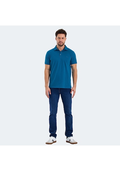 Slazenger KLASSE IN Erkek Tişört Indigo