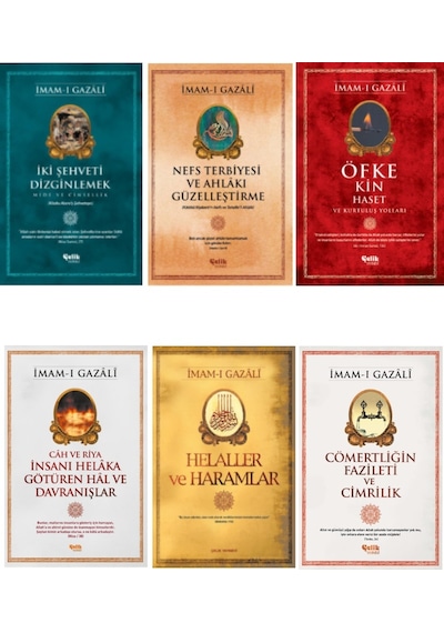 İmam-ı Gazali Serisi Nefs Terbiyesi Öfke Ve Kin 6'lı Set
