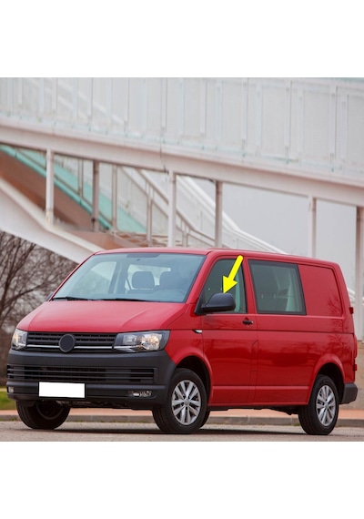 Vw Transporter T6 16-19 Sol Dış Ayna Üst Kapağı Siyah 7e1857527f