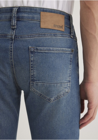 Mavi - Jake Gölgeli İndigo Mavisi Jean Pantolon 8842222407 Mavi