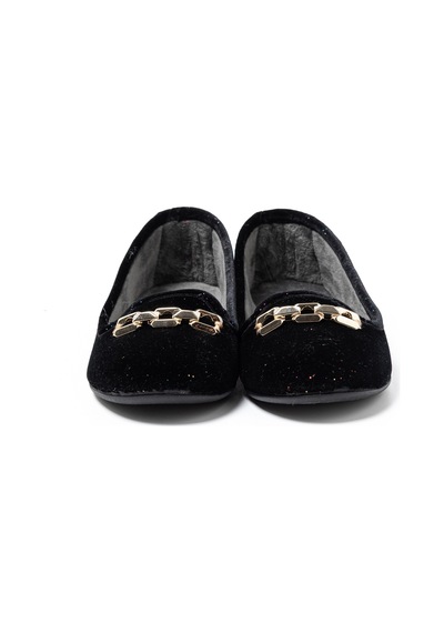 Babet Kadın If5391 Berevere Baılarına Vulc. Copete Tercıopelo H048 Negro Siyah