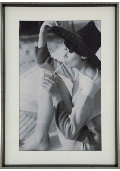 Elegance Çerçeveli Cam Tablo 50x70 Cm