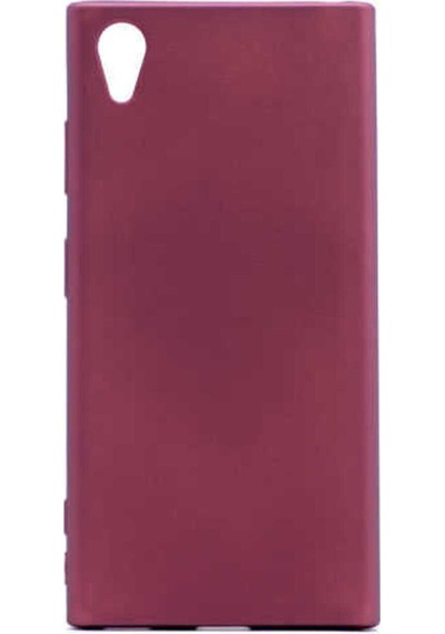 Sony Xperia Z5 Premium Kılıf Zore Premier Silikon Kapak Mürdüm