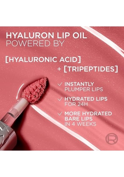 Plump Ambition Hyaluron Lip Oil Besleyici Ve Nemlendirici Dudak Parlatıcısı - 490 Jolie 0