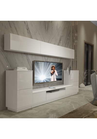 Decoraktiv Trendstyle 9s Mdf Tv Ünitesi Tv Sehpası Beyaz