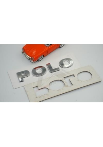 Volkswagen Polo 10 - 14 Bagaj 3M 3D Krom Abs Logo Amblem