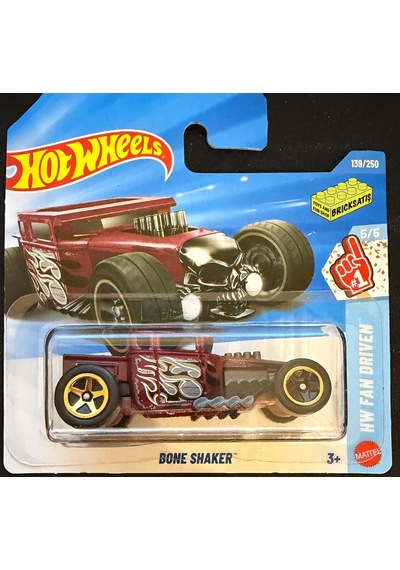 Hot Wheels Tekli Arabalar Bone Shaker Jjj92 Fan Driven Çok Renkli