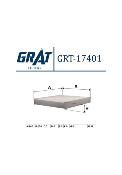 Grat 17401 Polen Filtresi 3m5j18d543ba
