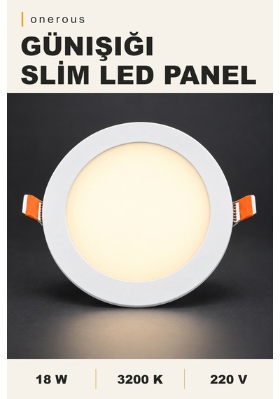 Onerous Günışığı Led Işık, 18w, 220v Sarı