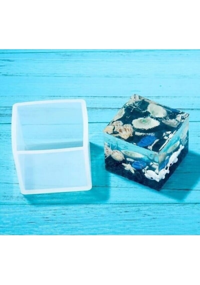 Silikon Kare Küp Kalıbı 5x5x5cm