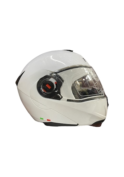 Free-M FR-961 Güneş Vizörlü Çene Açılır Kask Beyaz