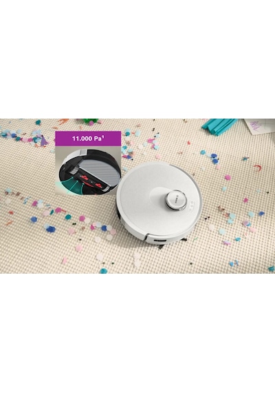 Bosch BCRD2W Spotless Advanced+ Robot Süpürge Beyaz
