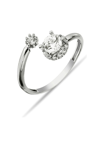 Argentum Concept - Zirkon Taşlı Gümüş Yüzük - Y012301