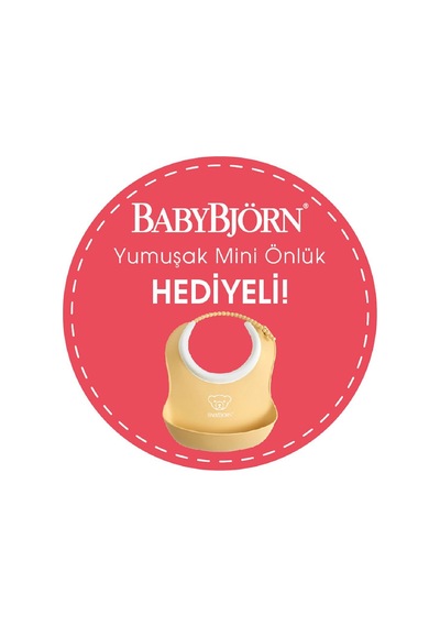 BabyBjörn 2'li Set Pastel Oyuncaklı Bliss Ana kucağı Petal Woven & Kanguru Mini 3D Jersey Light Grey