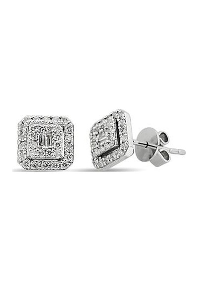 Pirnus Diamond Baget Küpe 14 Ayar Altın Gramı : 2.49